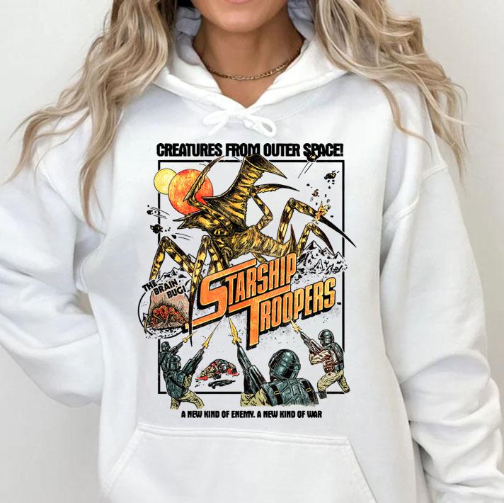 Creatures From Outer Space Starship Troopers t-shirt hoodie