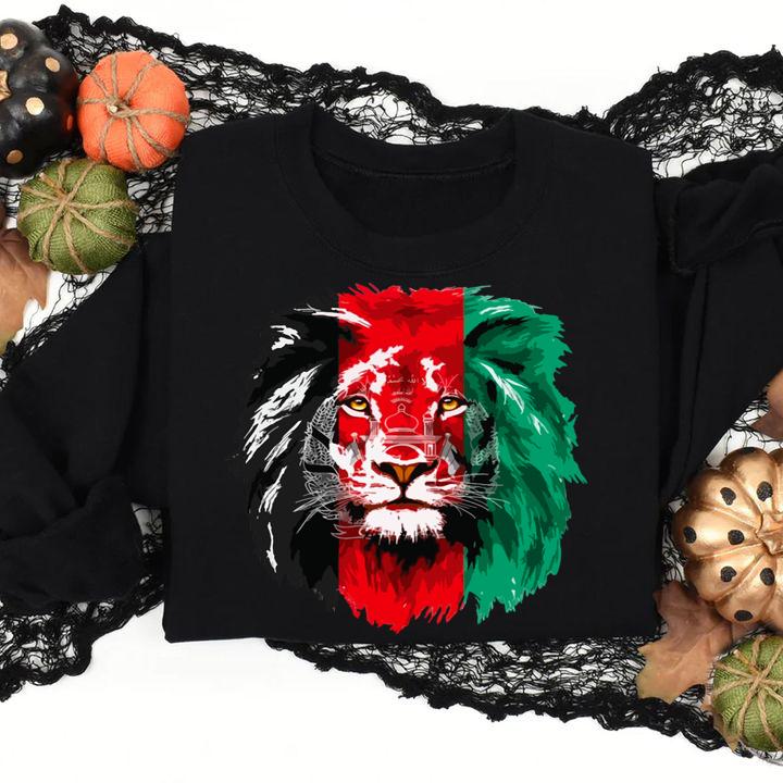 Afghanistan Flag Lion Free Afghanistan t-shirt sweatshirt