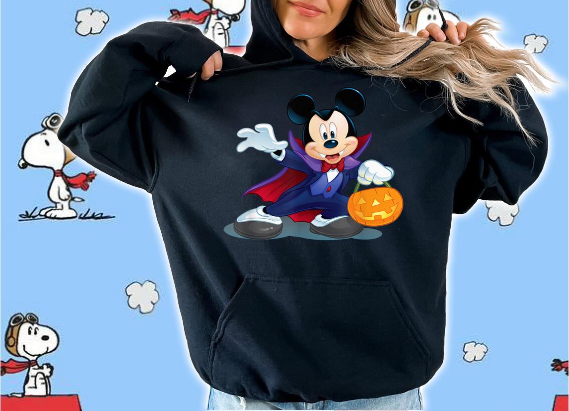 Disney Halloween Mickey Mouse Vampire t-shirt hoodie