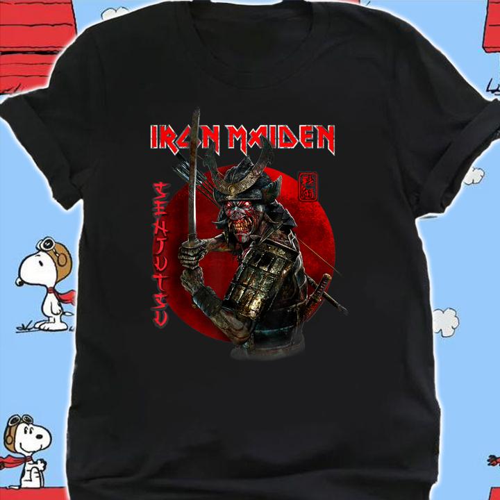 Iron Maiden SENJUTSU Eddie Red Circle t-shirt shirt