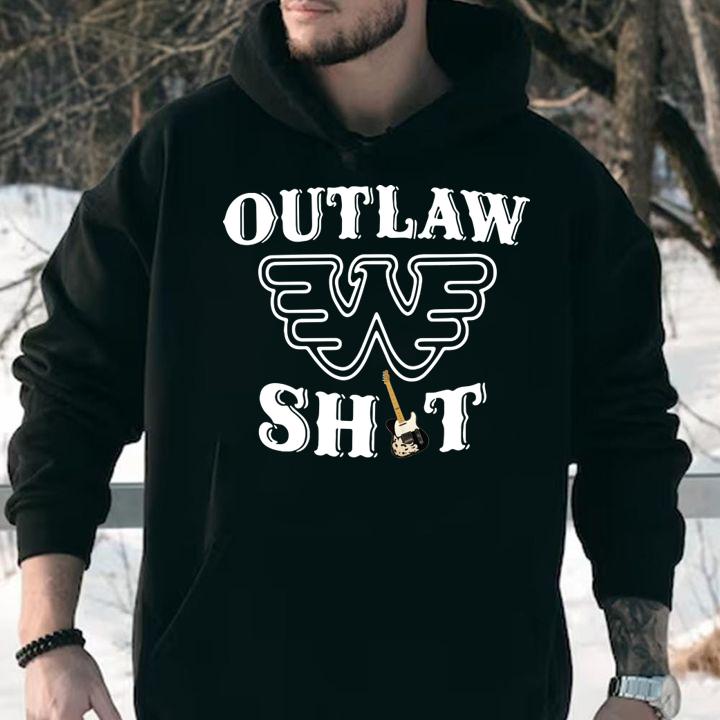 Symbol Waylon Jennings Logo Outlaw t-shirt hoodie