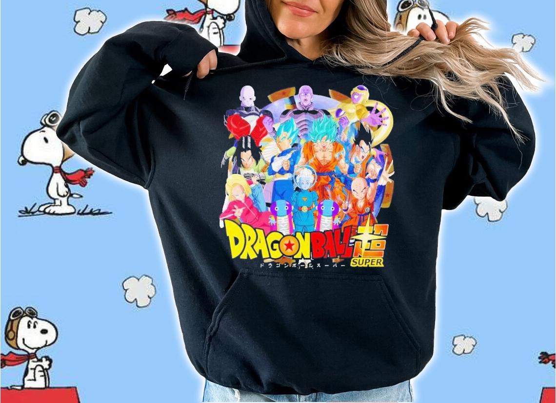 Dragonball Z Super graphic t-shirt hoodie