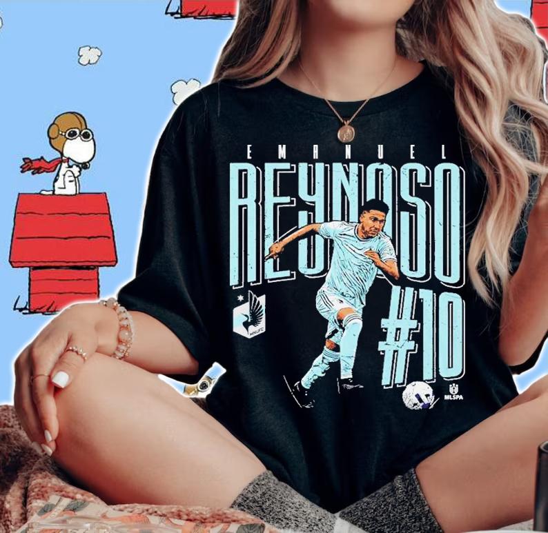Emanuel Reynoso Minnesota United Dash t-shirt woman shirt