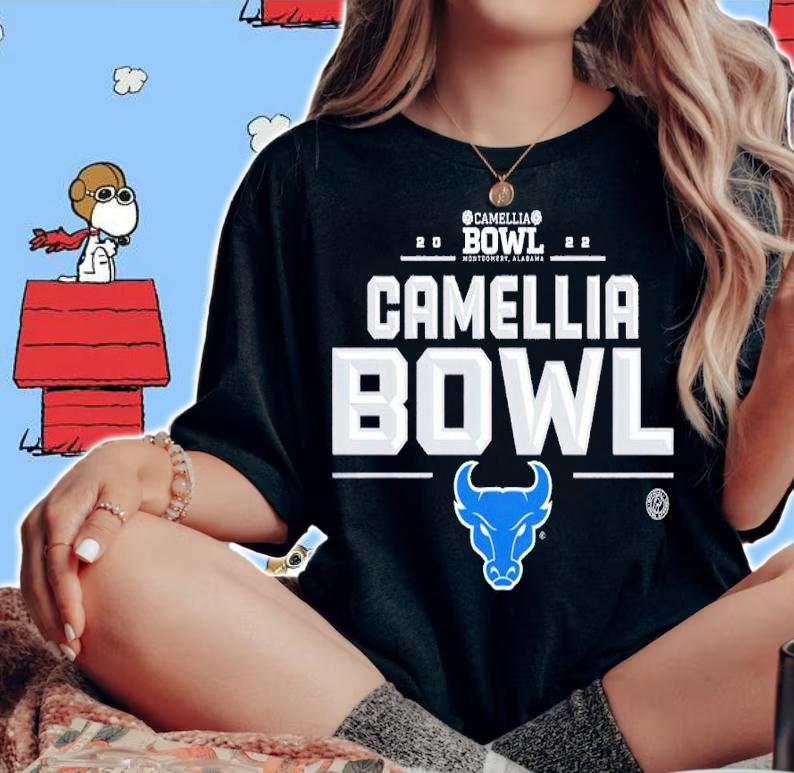 2022 Camellia Bowl BuffaloBulls shirt t-shirt woman shirt
