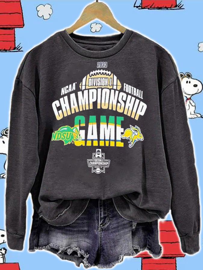 2023 Division I Championship Game North Dakota State and South Dakota State Jackrabbits shirt t-shirt sweatshirt
