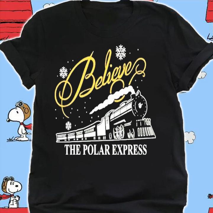 Christmas Believe Polar Express Shirt t-shirt shirt