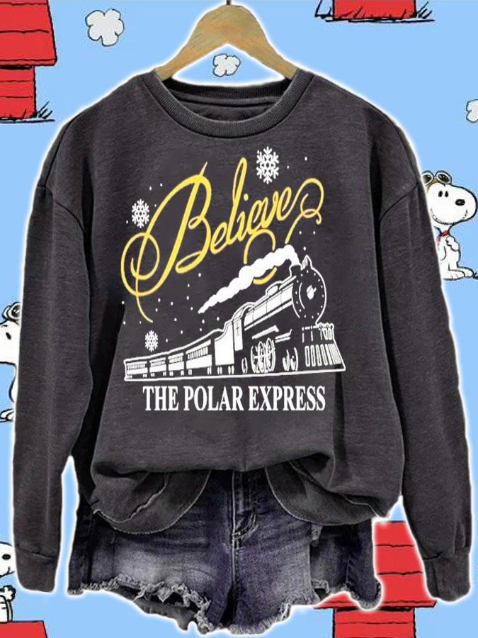Christmas Believe Polar Express Shirt t-shirt sweatshirt