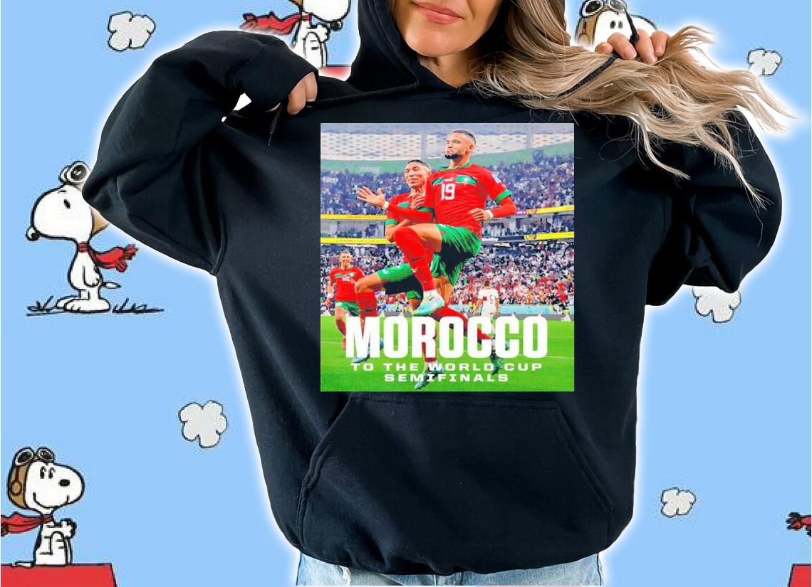 Espn Morocco To The World Cup Semifinals Shirt t-shirt hoodie