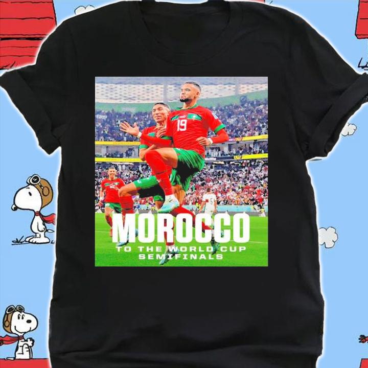 Espn Morocco To The World Cup Semifinals Shirt t-shirt shirt