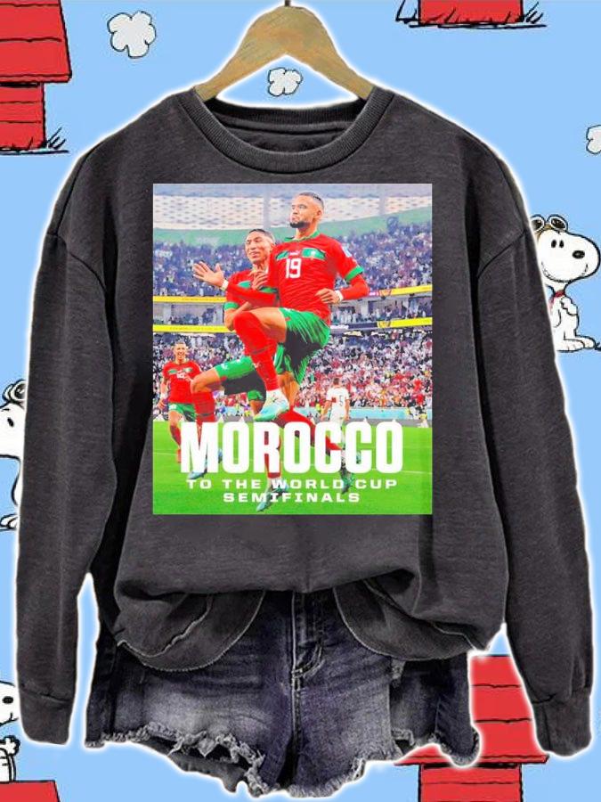 Espn Morocco To The World Cup Semifinals Shirt t-shirt sweatshirt