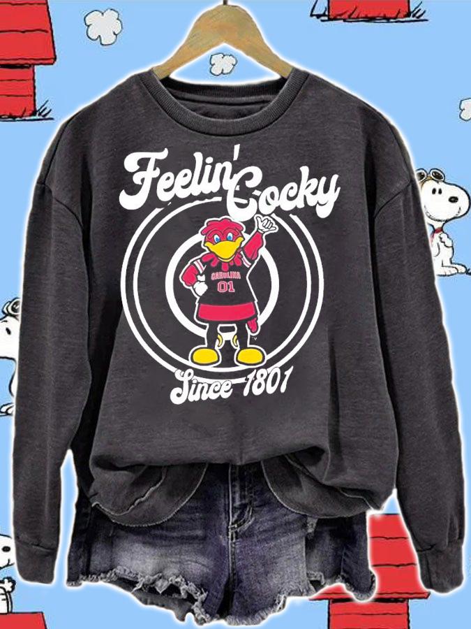 Feelin' Cocky since 1801 shirt t-shirt sweatshirt