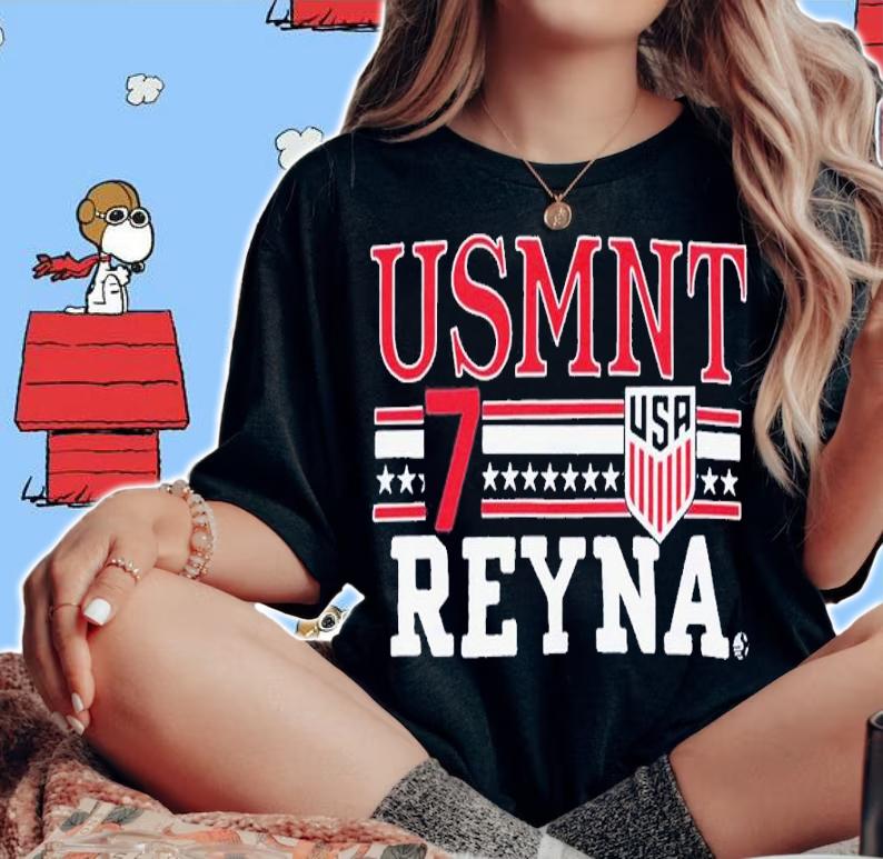 Giovanni Reyna 7 USMNT Shirt t-shirt woman shirt