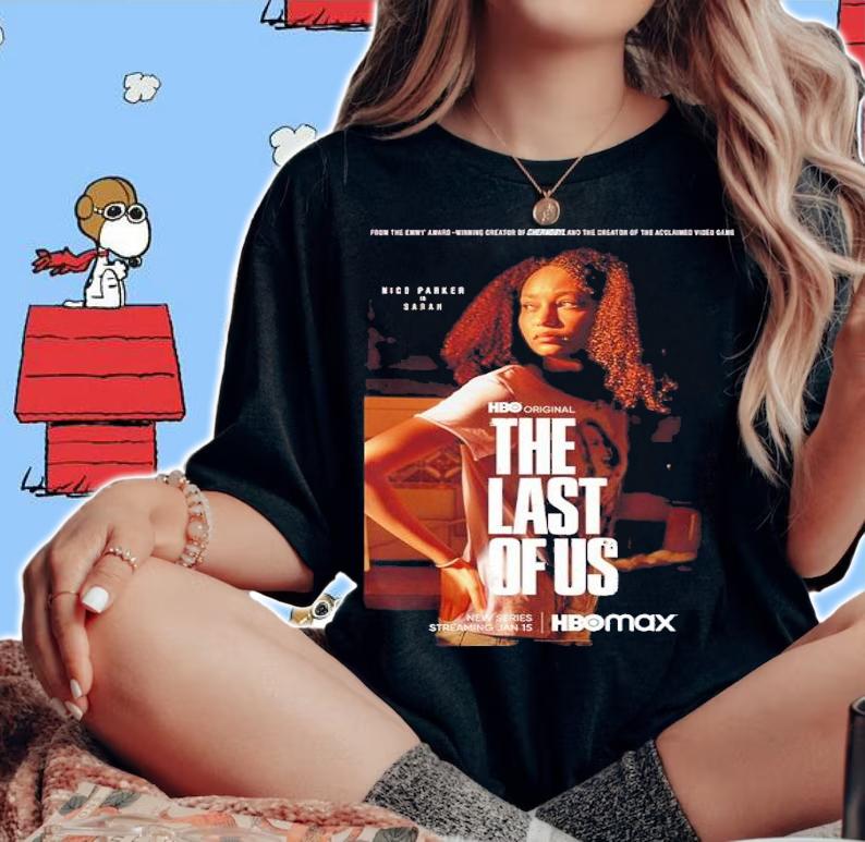 HBO The Last Of Us Nico Parker Is Sarah Shirt t-shirt woman shirt