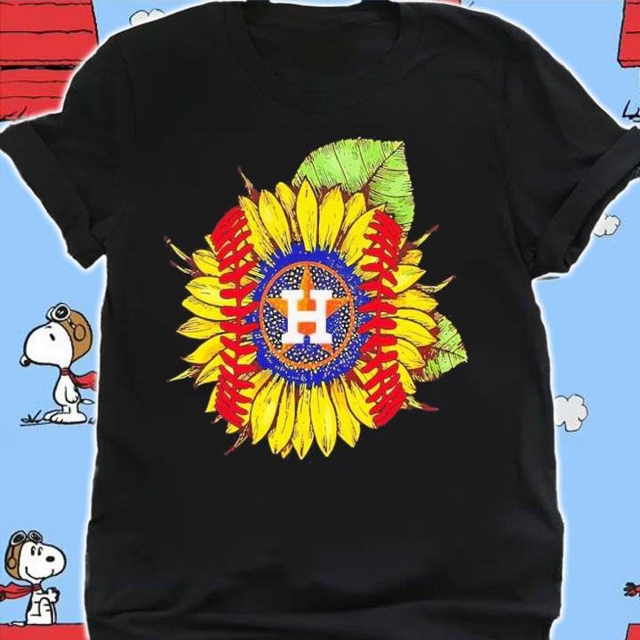 Houston Astros sunflower baseball shirt t-shirt shirt