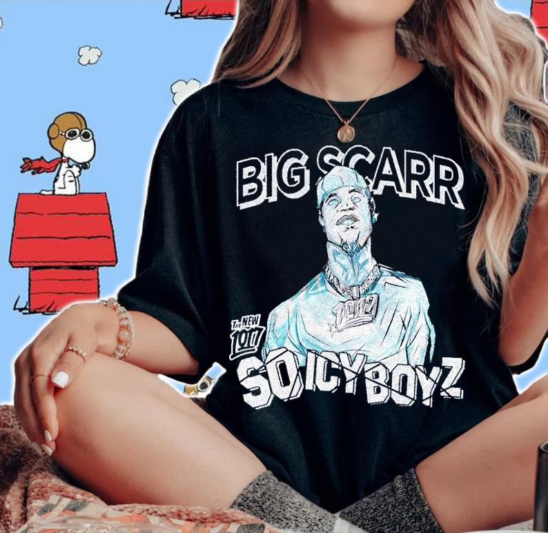 Icy Boyz Frozen Big Scarr Shirt t-shirt woman shirt