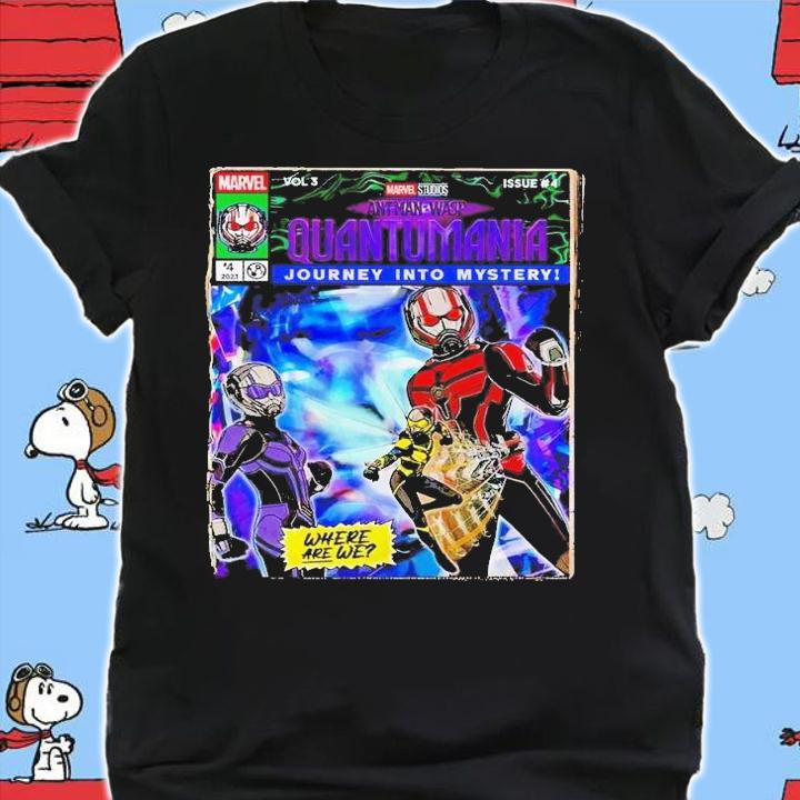 Marvel Ant-Man and the Wasp Quantumania Journey Into Mystery Comic cover shirt t-shirt shirt