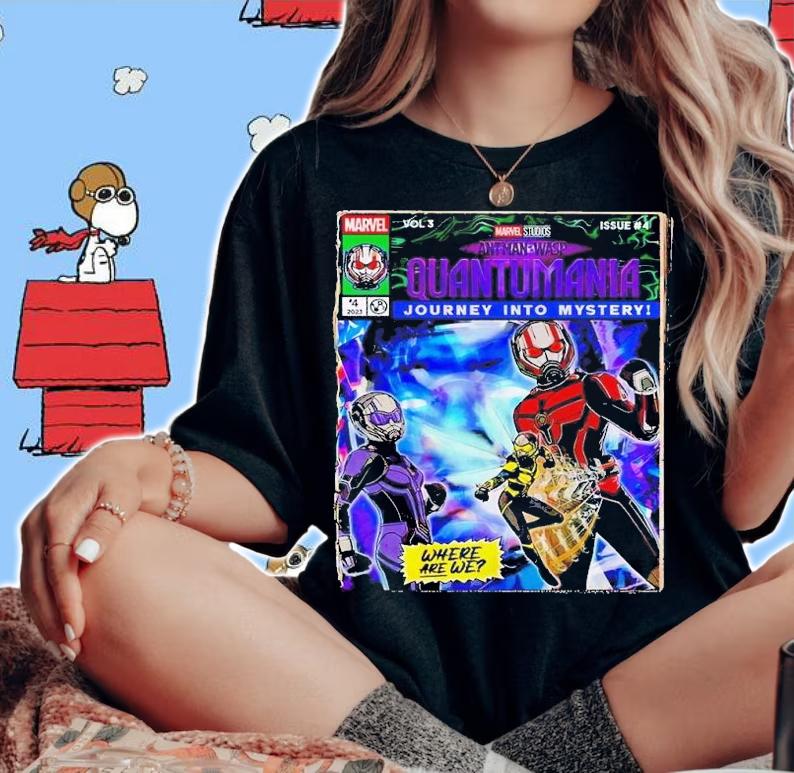 Marvel Ant-Man and the Wasp Quantumania Journey Into Mystery Comic cover shirt t-shirt woman shirt