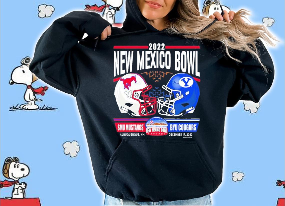 New Mexico Bowl 2022 SMU Mustangs and BYU Cougars shirt t-shirt hoodie