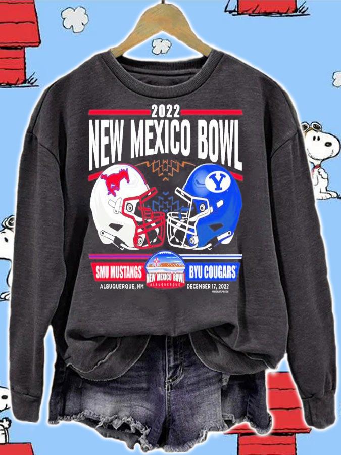 New Mexico Bowl 2022 SMU Mustangs and BYU Cougars shirt t-shirt sweatshirt