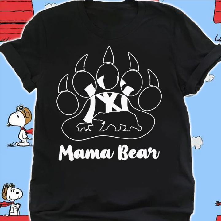 New York Yankees mama bear paw shirt t-shirt shirt
