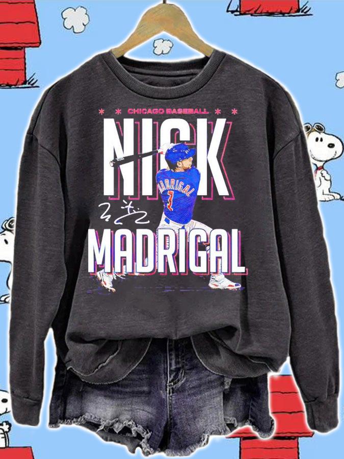 Nick Madrigal Chicago Baseball MLBPA signature shirt t-shirt sweatshirt