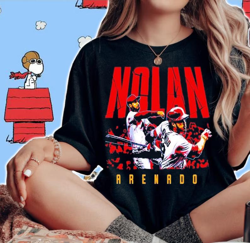 Nolan Arenado St. Louis Cardinals MLBPA shirt t-shirt woman shirt
