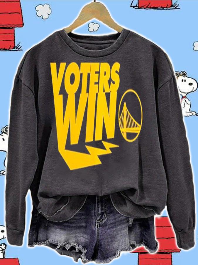 Golden State Warriors voters win shirt t-shirt sweatshirt