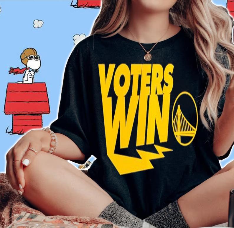 Golden State Warriors voters win shirt t-shirt woman shirt