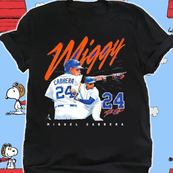 Miguel Cabrera Miggy MLBPA signature shirt t-shirt shirt