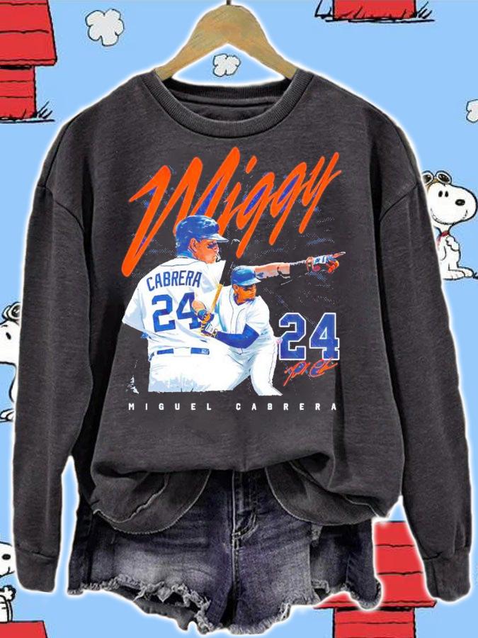 Miguel Cabrera Miggy MLBPA signature shirt t-shirt sweatshirt