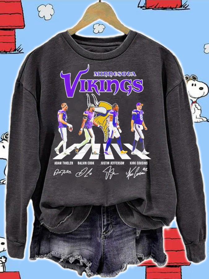 Minnesota Vikings Abbey Road Adam Thielen Dalvin Cook Justin Jefferson Kirk Cousins shirt t-shirt
