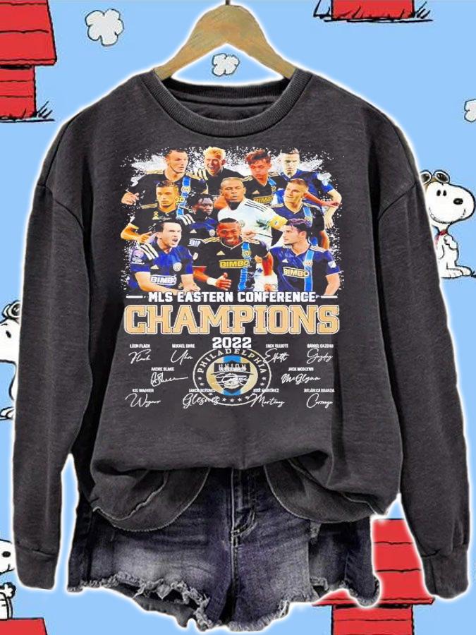 MLS Eastern Conference Champions 2022 signatures shirt t-shirt