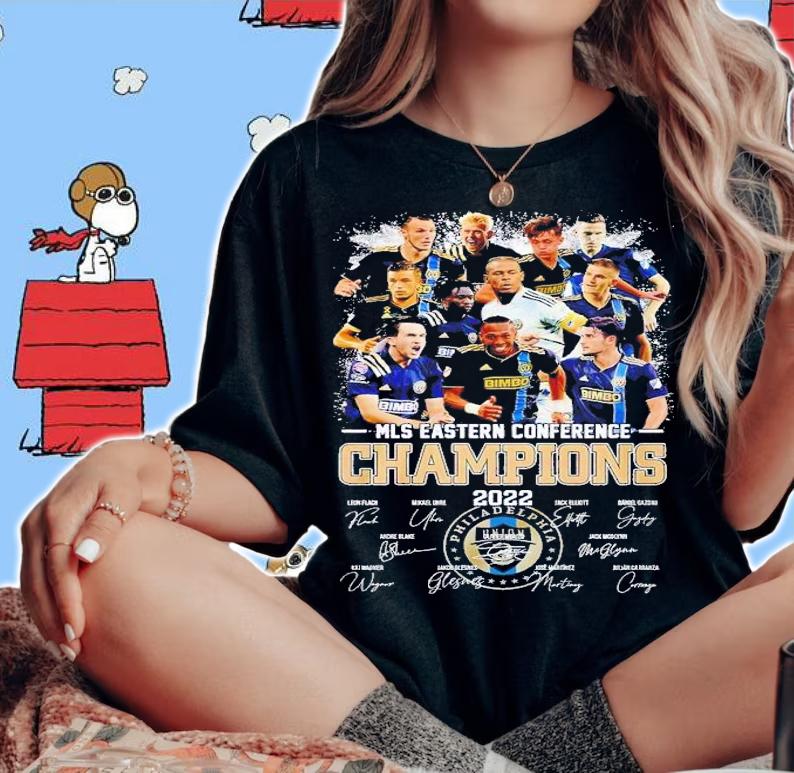 MLS Eastern Conference Champions 2022 signatures shirt t-shirt