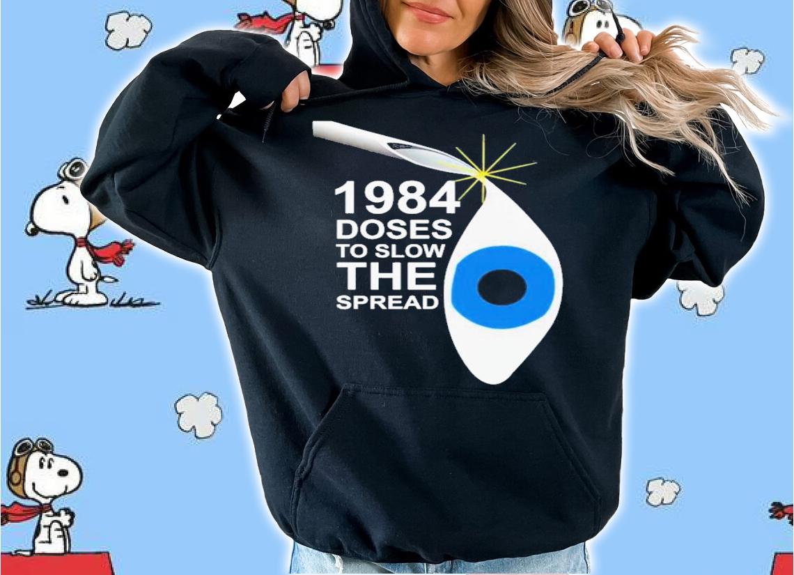 1984 Does To Slow The Spread Luke Rudkowski T-Shirt t-shirt hoodie