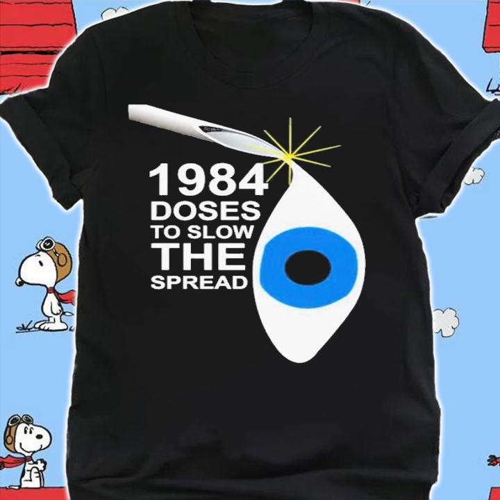 1984 Does To Slow The Spread Luke Rudkowski T-Shirt t-shirt shirt