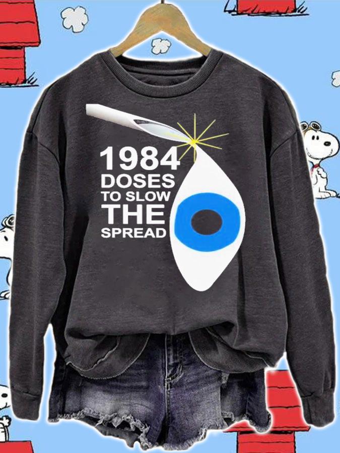 1984 Does To Slow The Spread Luke Rudkowski T-Shirt t-shirt sweatshirt