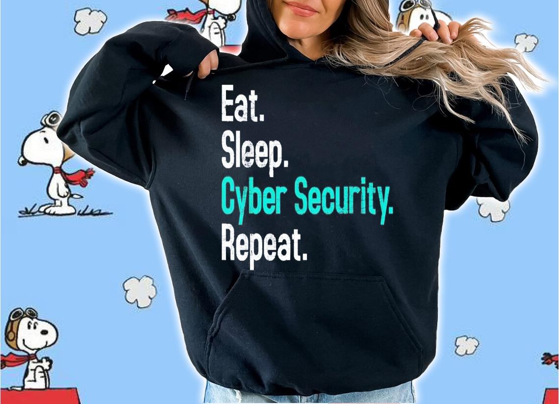Eat Sleep Cyber Security Computer Programmer IT Analyst T-Shirt t-shirt hoodie