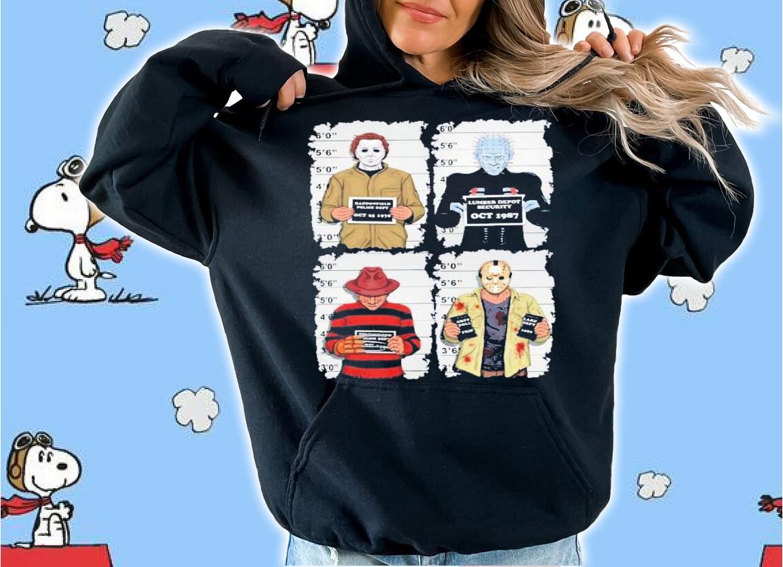 Horror Movie Characters T-Shirt t-shirt