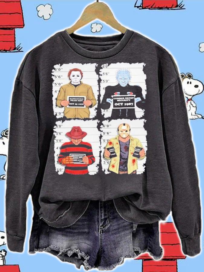 Horror Movie Characters T-Shirt t-shirt