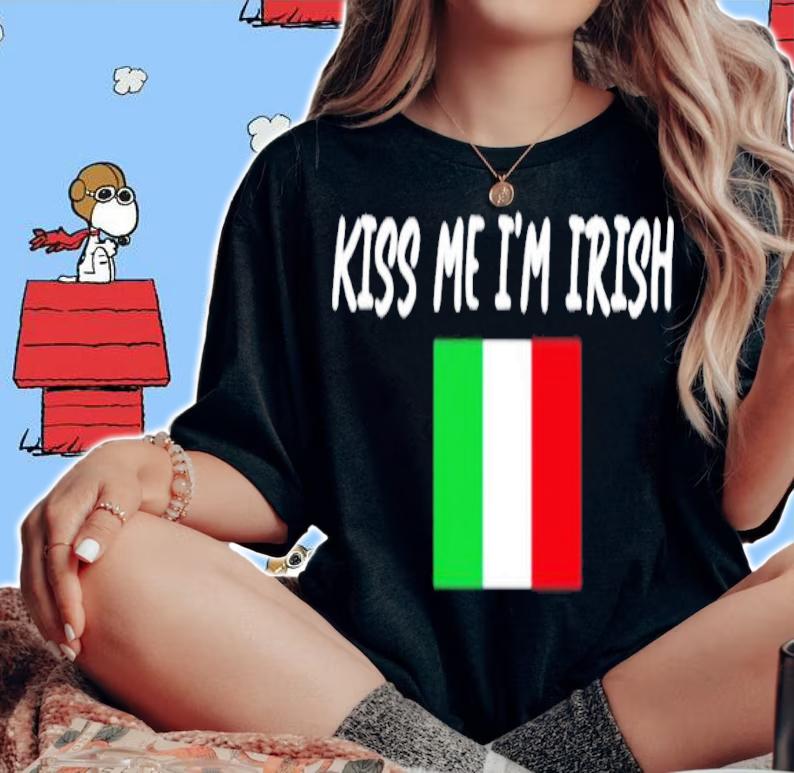 Kiss Me I'm Irish Charli Damelio shirt t-shirt