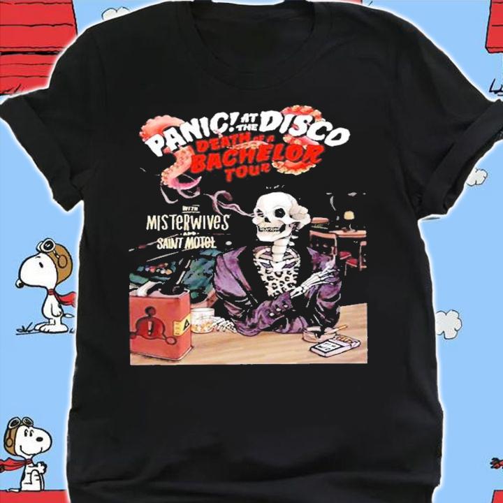 Panic at disco death of a bachelor tour 2018 shirt t-shirt