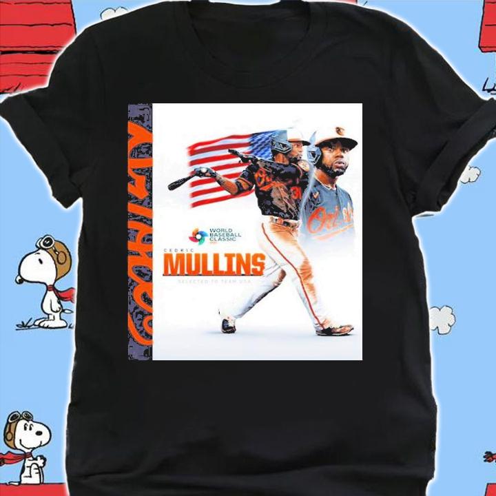 Cedric Mullins Selected To Team USA World Baseball Classic 2023 Shirt t-shirt