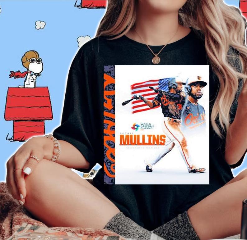 Cedric Mullins Selected To Team USA World Baseball Classic 2023 Shirt t-shirt