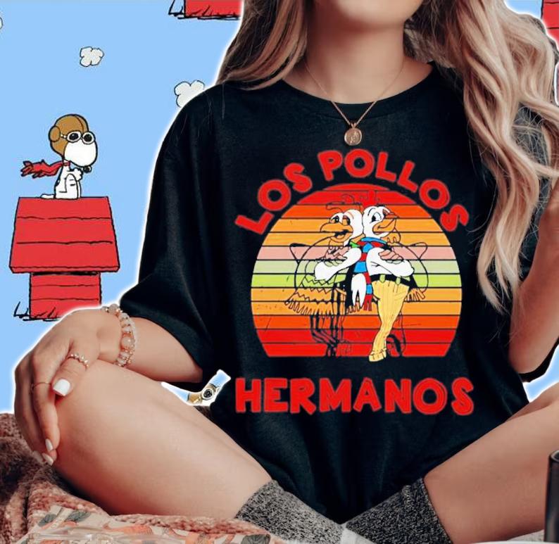 Los Pollos Hermanos Los Pollos Graphic Vintage T-Shirt t-shirt
