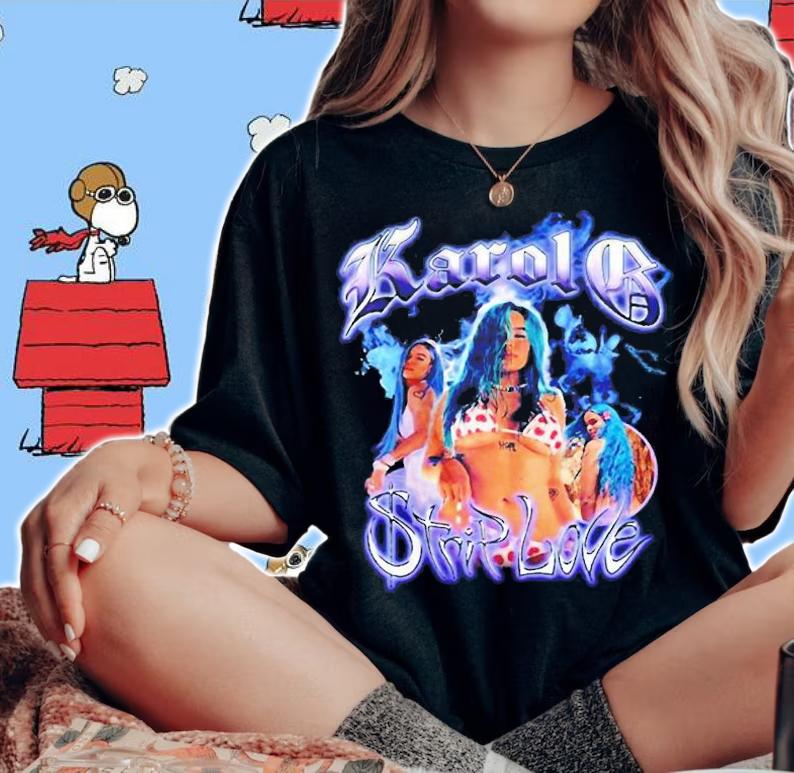 Music Karol Sexy Vintage 90s T-Shirt t-shirt woman shirt