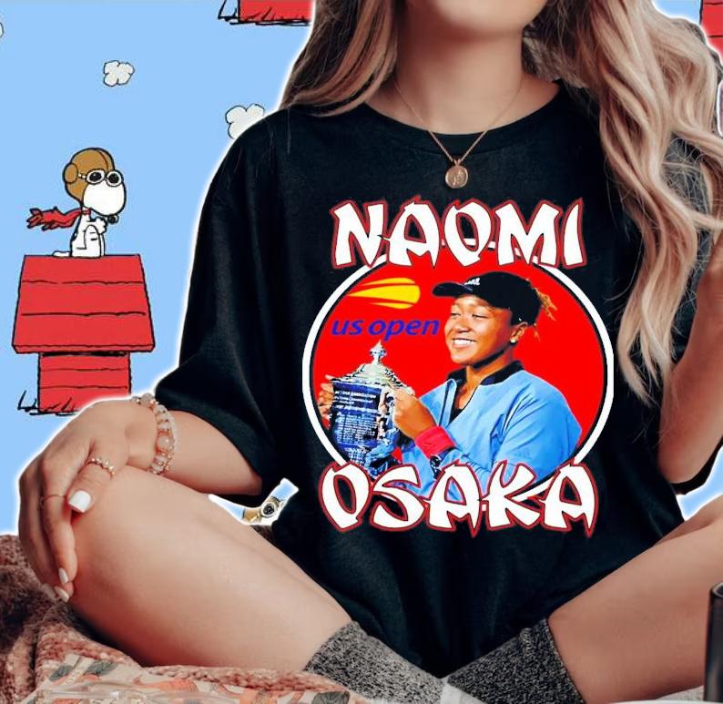 Naomi Osaka Japan Us Open Tennis T-Shirt t-shirt