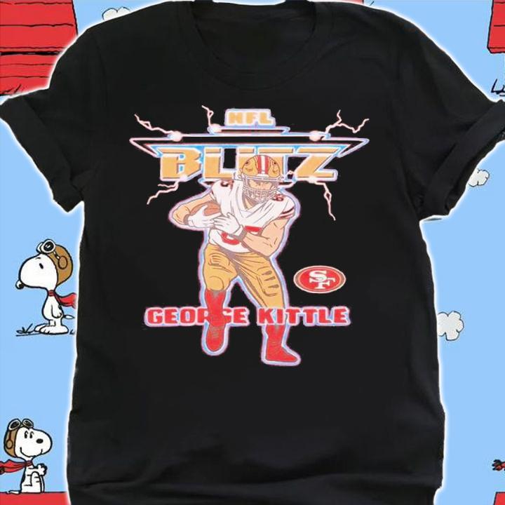 NFL Blitz 49ers George Kittle shirt t-shirt
