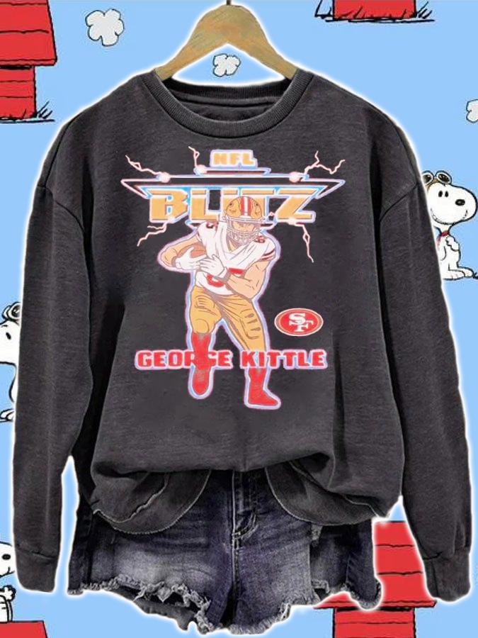 NFL Blitz 49ers George Kittle shirt t-shirt