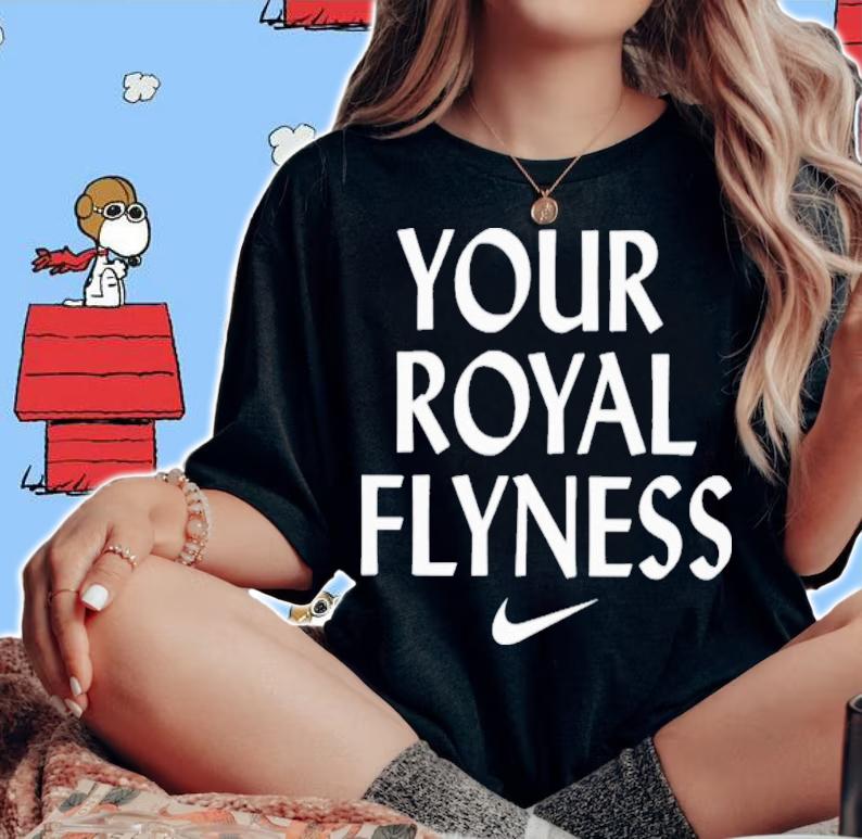 Nike Dri Fit Your Royal Flyness T-Shirt t-shirt woman shirt