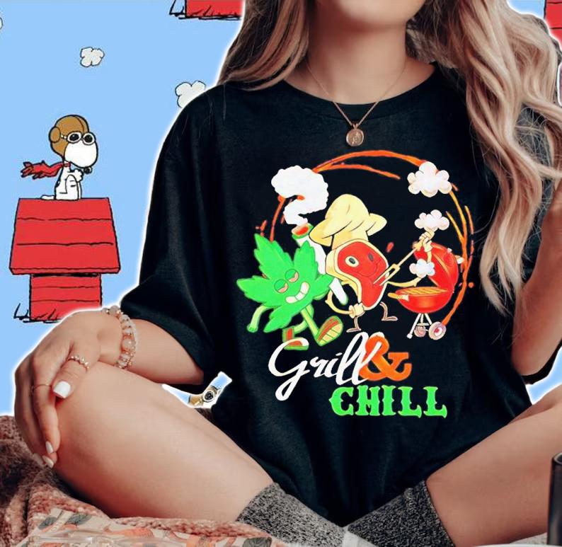 Pittsburgh Grill and Chill shirt t-shirt woman shirt